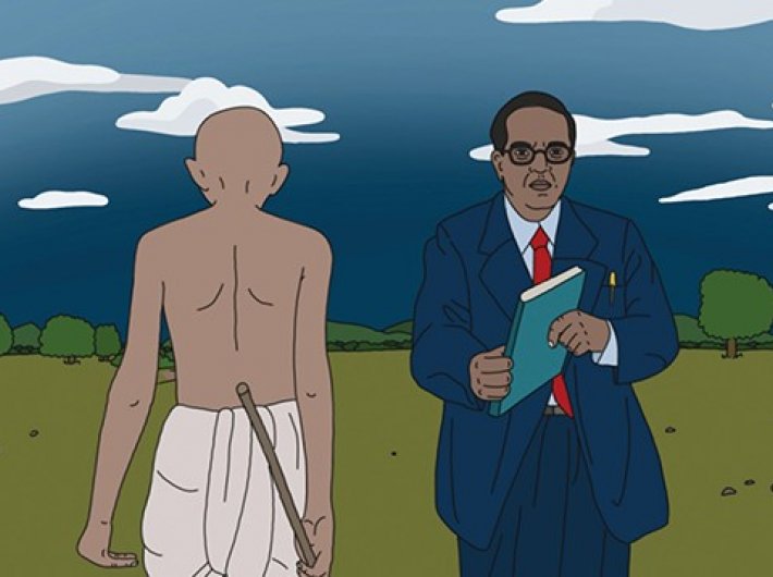 (Image from the cover of `Understanding B.R. Ambedkar`s “Annihilation of Caste”`)