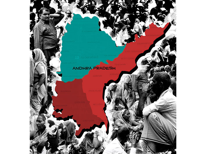 Andhra Pradesh bifurcated:  the present agitation for a separate state for Telangana has come about at a time when the historical wrongs were being undone and integration was taking place at various levels. 