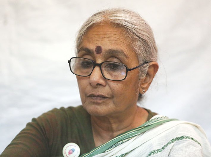 Aruna Roy, co-founder, Mazdoor Kisan Sangharsh Samiti (MKSS)