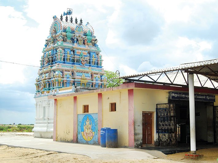 Badrakaliamman temple at Kallimedu village in Nagapattinam