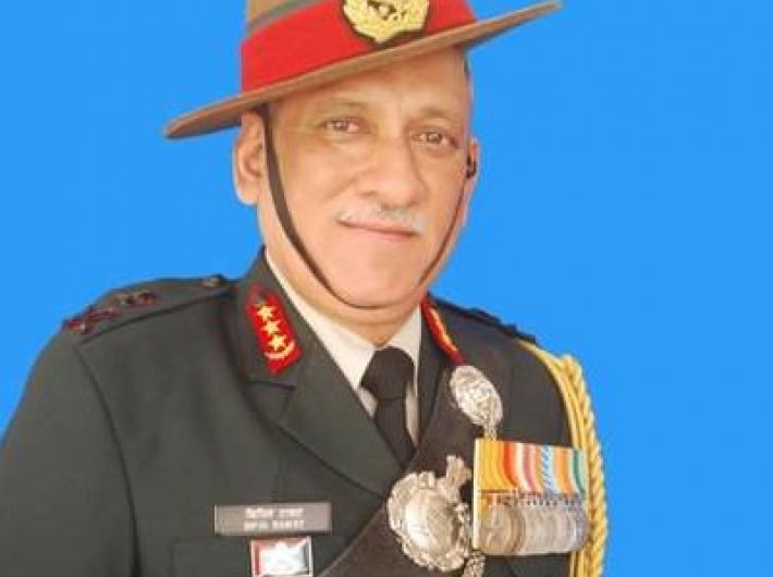 General Bipin Rawat. (Photo: Twitter/@IndianArmyChief)