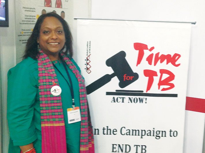 Blessina Kumar, chair, Global Coalition of TB Activists
