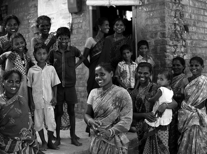 Members of the Yanadi community, Aravapalem village and Nellore district, Andhra Pradesh