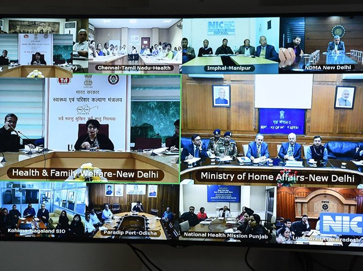 Preeti Sudan, secretary (HFW), chaired a video conference with state officials on Monday to review their preparedness for prevention and management of coronavirus.