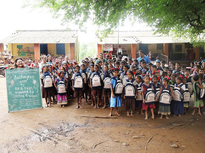 This school in Dahanu, Maharashtra, has benefitted from CSR activities (Photo courtesy: Sterling and Wilson)