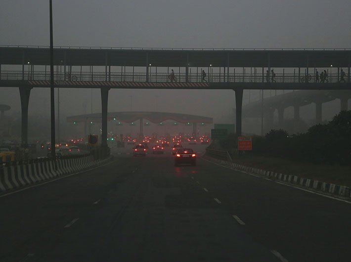 Air pollution is a recurrent problem in many Indian cities at this time of the year. (File photo: GN)