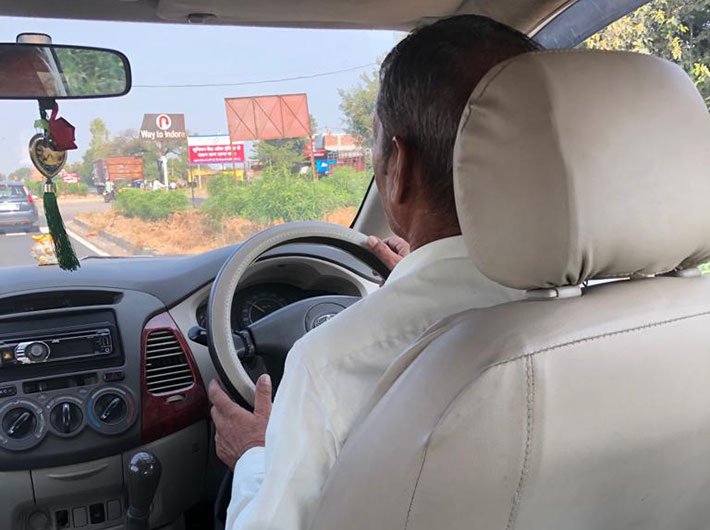 Driver Roop Singh dispenses earthy wisdom
