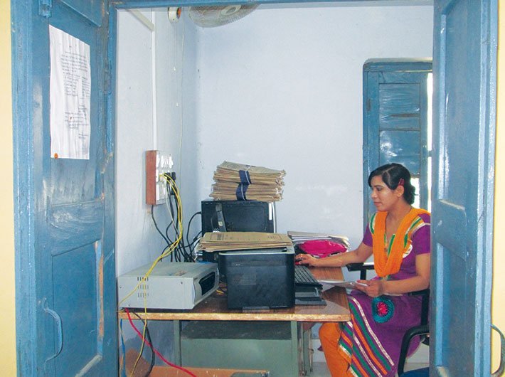 File photo of Bhitaura block office, Fatehpur.