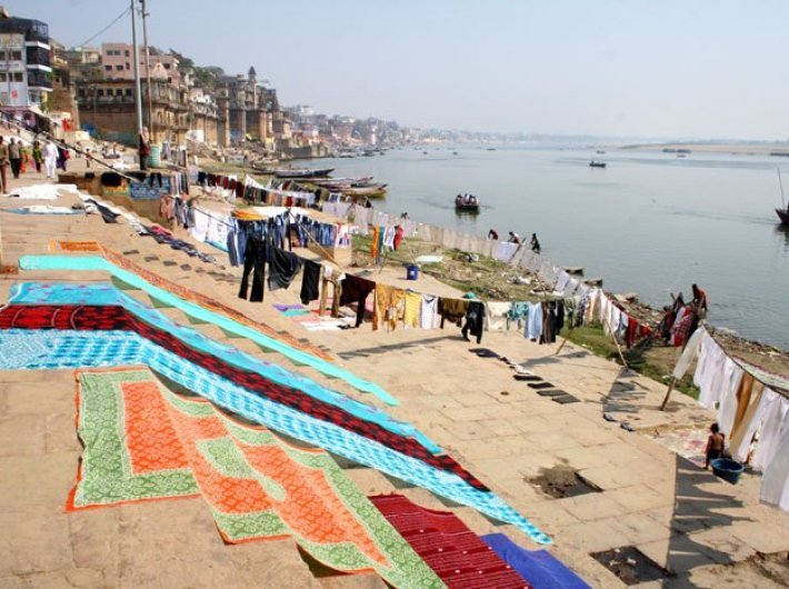 A view of river Ganga in Varanasi