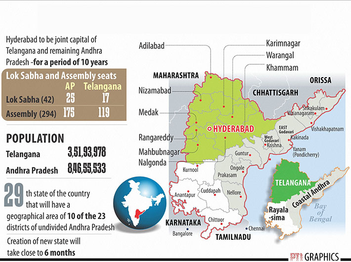 How the `states` are stacked: Water, though, is expected to remain as big a problem for the new states as it is for present-day Andhra Pradesh.