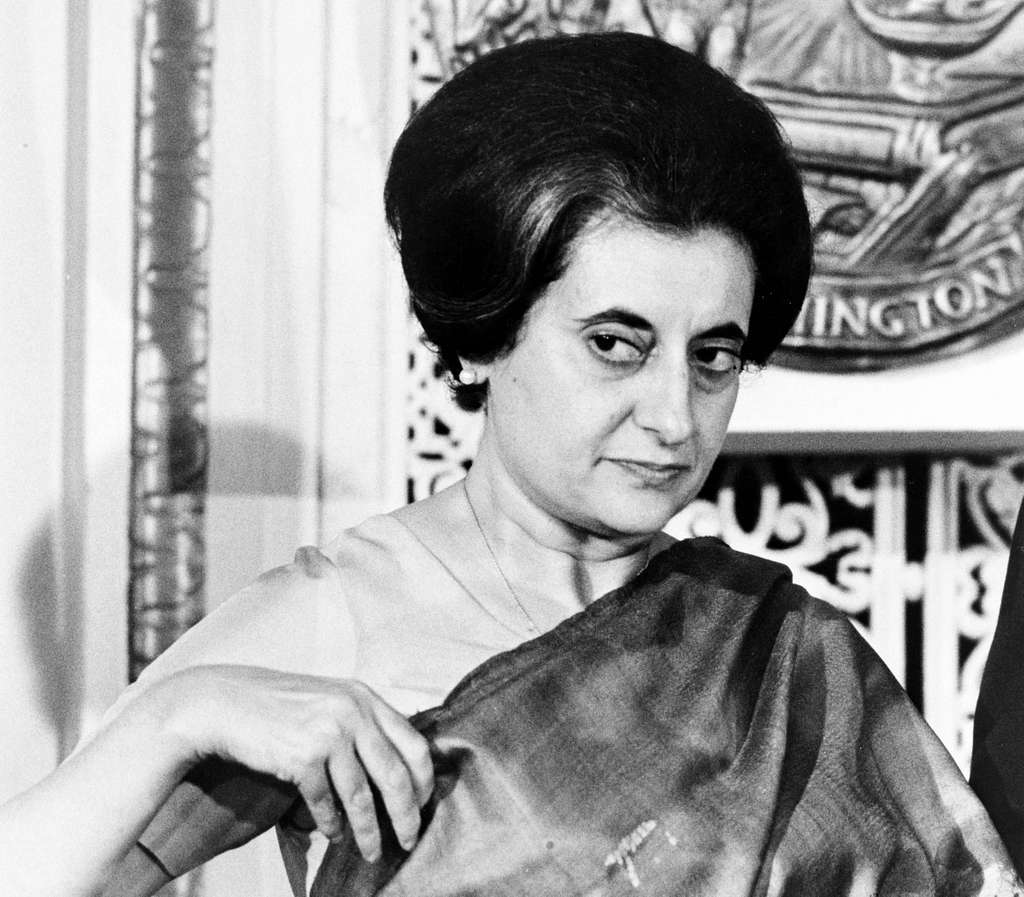 Prime Minister Indira Gandhi in 1966