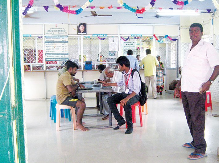 (Amma Unavagam, or Amma canteen, has been quite popular among the masses)