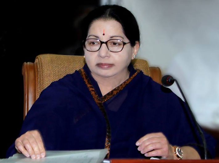 J Jayalalithaa, CM, Tamil Nadu