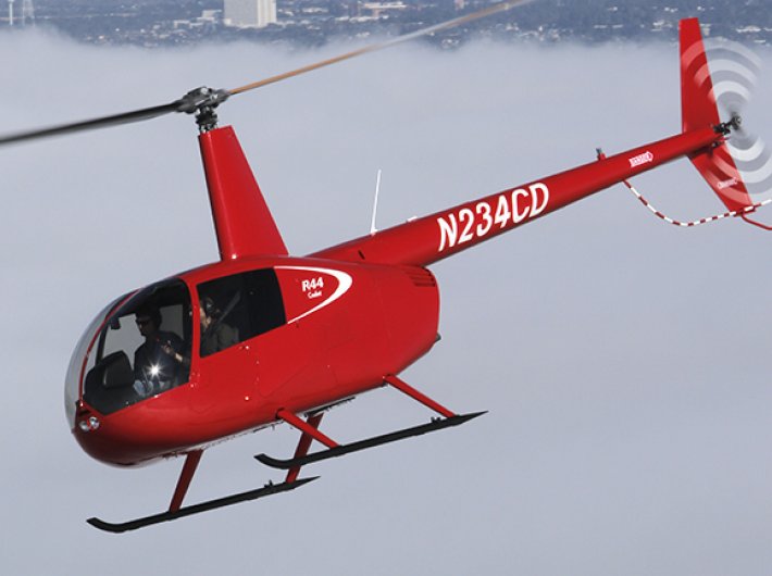  Four-seater Robinson R-44 helicopter
