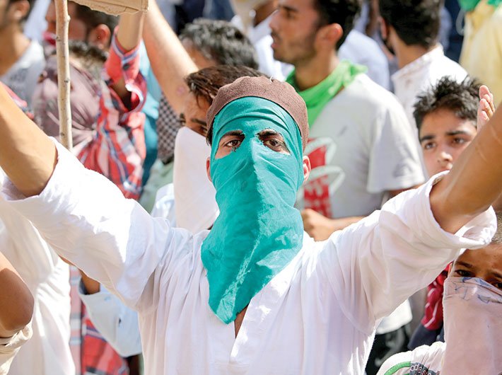 The PDP-BJP alliance was seen as betrayal by the youth of Kashmir (Photo: Arun Kumar)