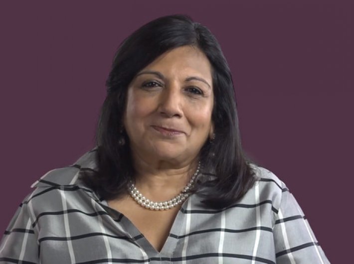 Kiran Mazumdar-Shaw (A screenshot from the Women in Chemistry video, created by the Chemical Heritage Foundation, in which she discusses her work: Source: Science History Institute)