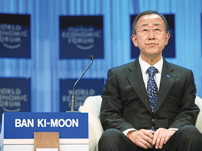 UNSG Ban Ki-moon’s term ends on December 31, 2016