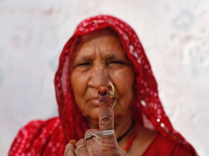 In pictures: Phase 5 of Lok Sabha Elections begin