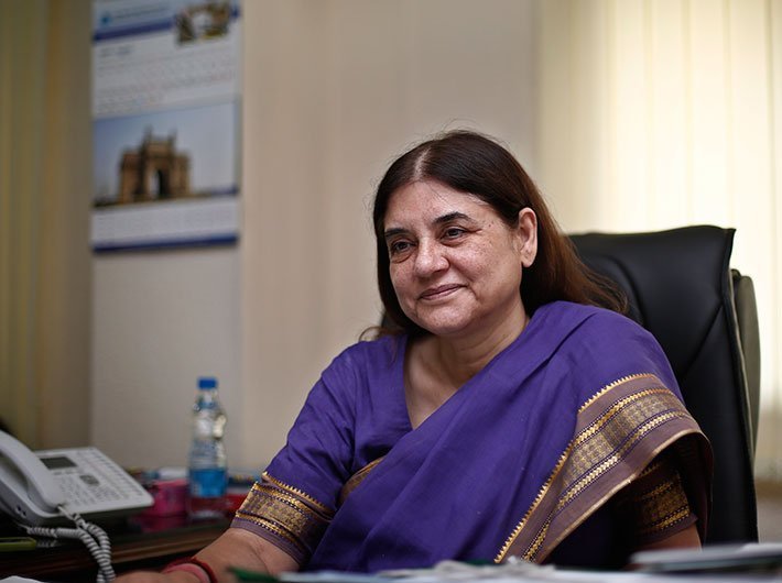 Maneka urges to remove father’s name for single-mother’s children’s passport