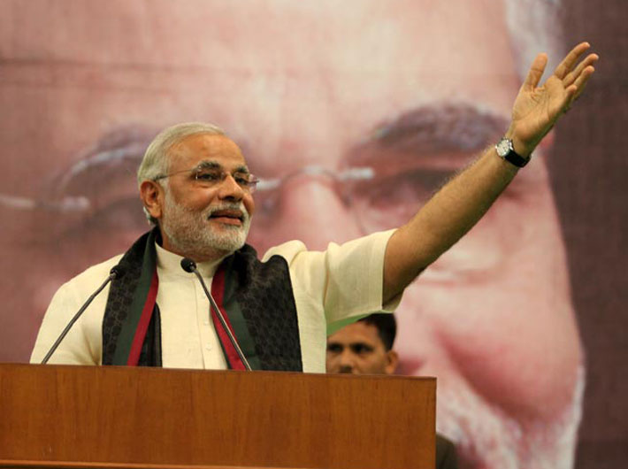 At the very least, Narendra Modi would like to wait until after the Karnataka elections, due by May this year, to take up the mantle for the BJP in 2014 elections.