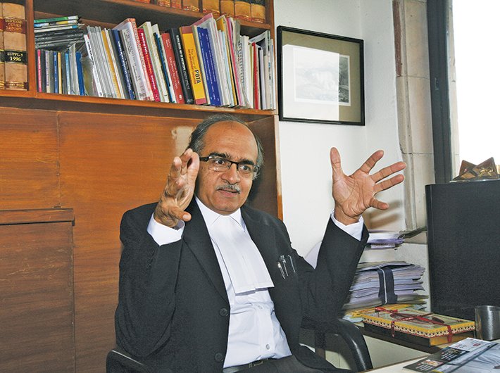 Prashant Bhushan, supreme court advocate and activist