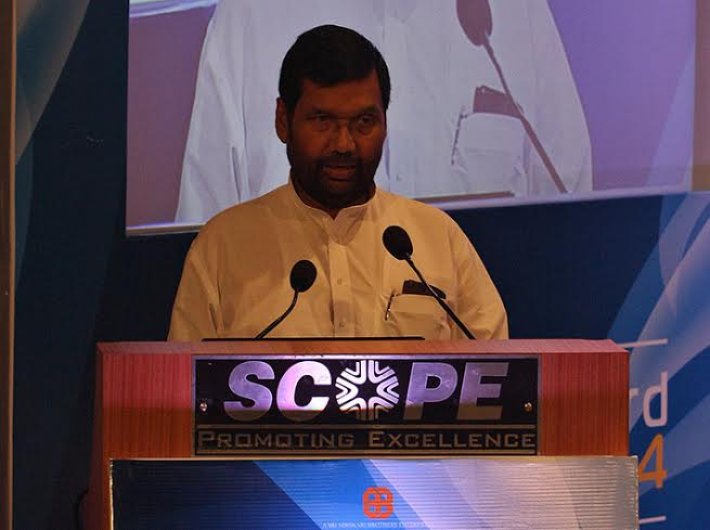 Ram Vilas Paswan, union minister for consumer affairs, food and public distribution