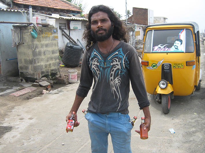 Karthik, a Chennai resident, says that as liquor sale time is reduced by two hours, he is forced to buy illicit liquor and that too at double the price