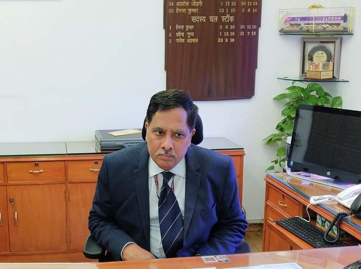 Railway board member (rolling stock) Rajesh Agrawal 
