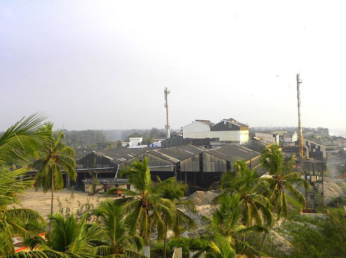 A Indian Rare Earths Limited facility at Kovilthottam in Kollam, Kerala (Photo: Courtesy Arunvrparavur via WikiMedia/Creative Commons)
