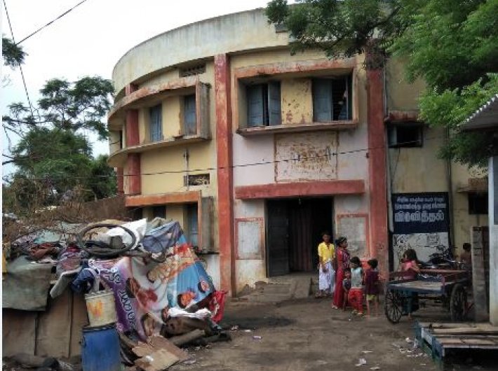 A settlement for Rohingya Muslim refugees in Chennai suburb (Photo: Shivani Chaturvedi)