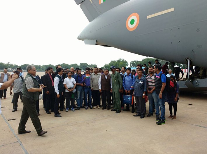 VK Singh leads Indians safely back from South Sudan to New Delhi​