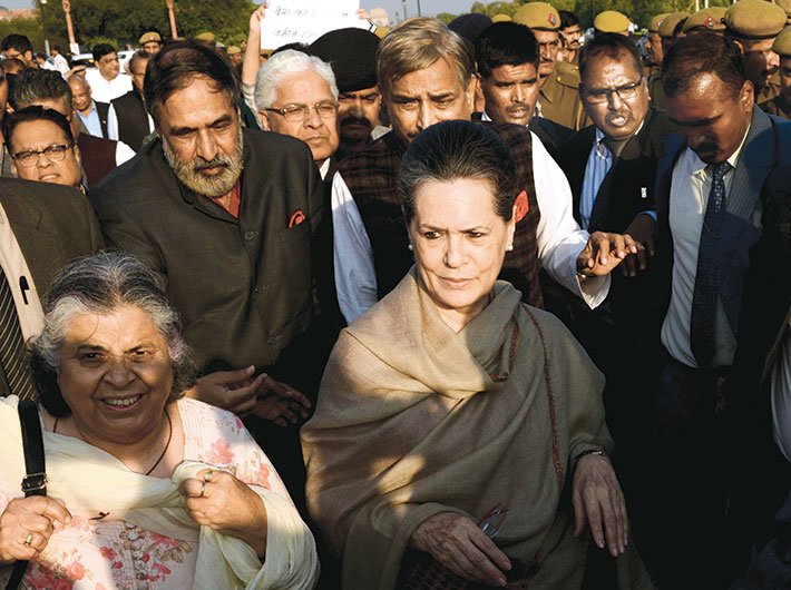 Sonia Gandhi, Congress president