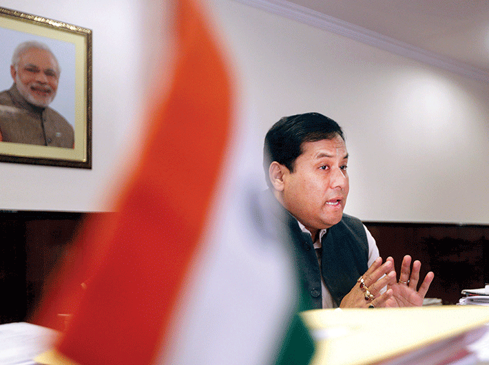 Sarbananda Sonowal, minister of state for youth affairs and sports