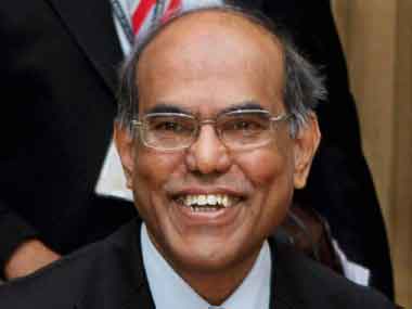 reserve Bank of India governor D Subbarao
