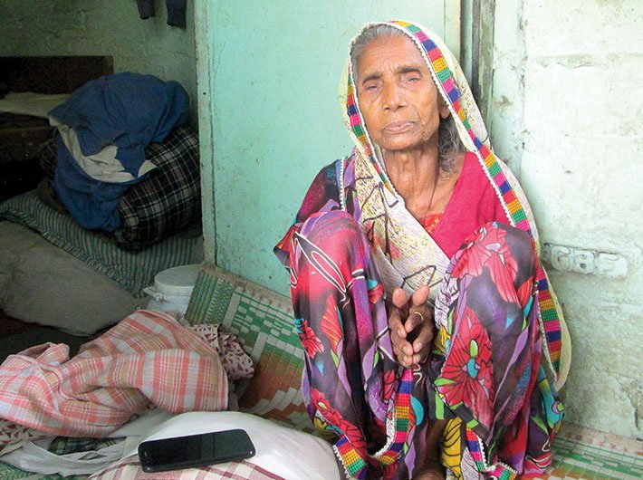 Sumitra Devi, 73, was denied pension for years