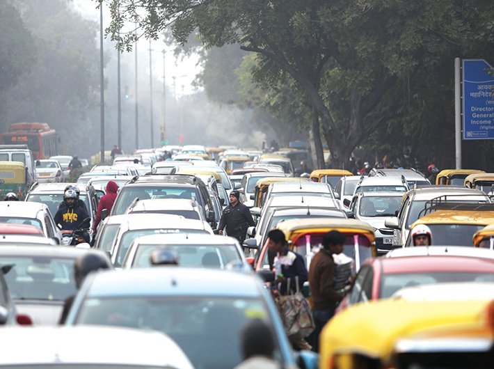 The unmanageable traffic in Delhi is a visual representation of the lack of planning that bedevils our cities (GN Photo)