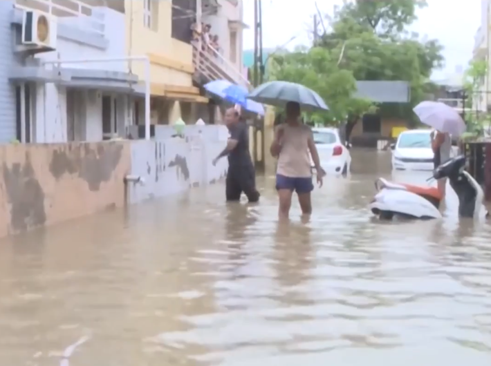 Ahmedabad faced a deluge in the last week of July (Photo courtesy @AmdavadAMC)