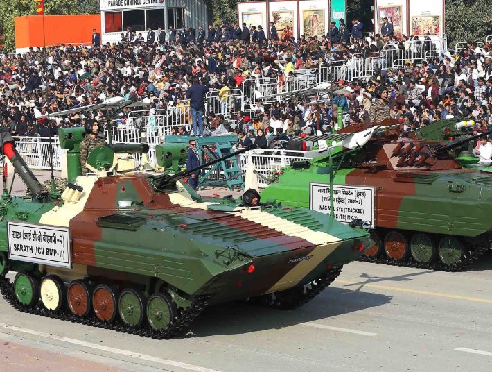 A glimpse of the 77th Republic Day celebrations on Kartavya Path (Photo for representation purpose only) A glimpse of the 77th Republic Day celebrations on Kartavya Path (Photo for representation purpose only)