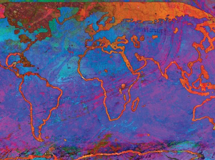 A heat map of the world showing effects of climate change (Image courtesy: IPCC)